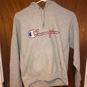 Grey champion sweatshirt